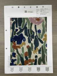 8026-1790-2 Estampado Botánico De Linen Loomstate Art[Fabrica Textil] HOKKOH Subfoto
