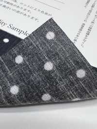 1930-DOT Tela Takashima Chijimi, Estampado De Lunares[Fabrica Textil] Subfoto