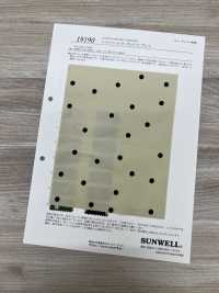 19190 Pana Con Estampado De Puntos Aleatorios[Fabrica Textil] SUNWELL Subfoto