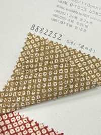 B88225Z Tela De Hilo Irregular, Estampado De Estilo Japonés, Medio Doblada[Fabrica Textil] VANCET Subfoto