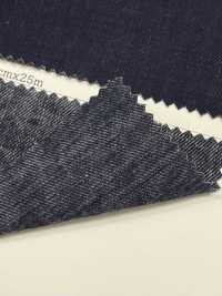 HK1313IDW Denim fabricado en Okayama con recubrimiento índigo (un lavado)[Textiles / Telas] KOYAMA Más fotos