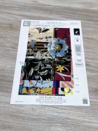 KKT8031-58-RI Satén De Rocío Sedoso[Fabrica Textil] Uni Textile(Estudio Komon) Subfoto