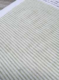 KYC443-2 Lino Teñido En Hilo - Piqué Teñido A Rayas Horizontales Crepé Takashima[Fabrica Textil] Uni Textile(Estudio Komon) Subfoto