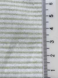 KYC443-2 Lino Teñido En Hilo - Piqué Teñido A Rayas Horizontales Crepé Takashima[Fabrica Textil] Uni Textile(Estudio Komon) Subfoto