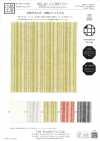 KYC447-1 Hilo De Lino Teñido Akiha Stripe Yoryu (Takashima Chijimi)