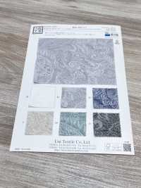 KYC535-1 Jacquard De Algodón Y Rayón 40 Teñido En Hilo[Fabrica Textil] Uni Textile(Estudio Komon) Subfoto