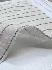 KYC904-ST Hilo De Algodón Teñido En Hilo, Tejido Abierto, Fruncido A Rayas[Fabrica Textil] Uni Textile(Estudio Komon) Subfoto