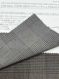 46222 LIM-less TOP30 SIRO Tro Glen Check 2-Way Stretch[Fabrica Textil] SUNWELL Subfoto