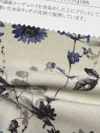 19189 Camisa De Pana Con Estampado Floral[Fabrica Textil] SUNWELL Subfoto