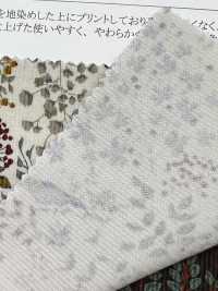 19187 Camisa De Pana Con Estampado De Pájaros Y Flores[Fabrica Textil] SUNWELL Subfoto