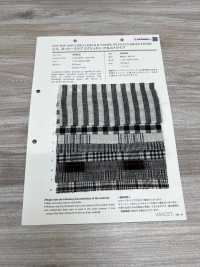 59992 C/L Netty Slub Crudo Cuadros Y Rayas[Fabrica Textil] VANCET Subfoto