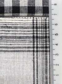 59992 C/L Netty Slub Crudo Cuadros Y Rayas[Fabrica Textil] VANCET Subfoto