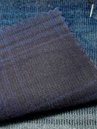 A-8164 Pana Teñida Con Hilo índigo[Fabrica Textil] ARINOBE Subfoto