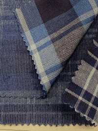 A-8164 Pana Teñida Con Hilo índigo[Fabrica Textil] ARINOBE Subfoto