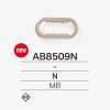 AB8509N Herrajes De Latón Para Correas