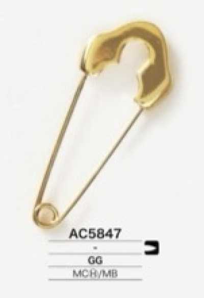 AC5847 Alfiler De Edredón De Latón Fundido De Alta Calidad