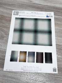 KYC303-1 Rayón teñido en hilo ombré[Textil / Tela] Uni Textile (Komon Kobo) Más fotos
