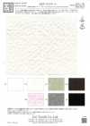 KKF1074-W-1 Jacquard de organza split de lino 20D