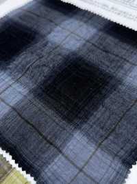 KYC921-C-3 Fruncido teñido en hilo de algodón y Tencel[Textil / Tela] Uni Textile (Komon Kobo) Más fotos