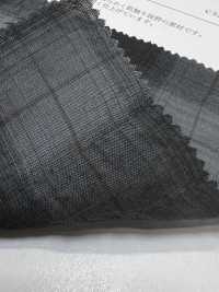 KYC921-C-3 Fruncido teñido en hilo de algodón y Tencel[Textil / Tela] Uni Textile (Komon Kobo) Más fotos