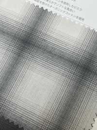 4SG040 Viyella De Algodón Orgánico Con Estampado Degradado A Cuadros[Fabrica Textil] Chambray Subfoto