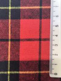 4SG041 Cuadros Escoceses De Viyella De Algodón Orgánico[Fabrica Textil] Chambray Subfoto