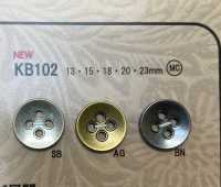 KB102 Botones Metálicos De Estilo Vintage[Botón] DAIYA BUTTON(DAIYA BUTTON) Subfoto