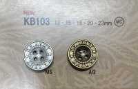 KB103 Botones Metálicos De Estilo Vintage Con Borde.[Botón] DAIYA BUTTON(DAIYA BUTTON) Subfoto
