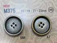 M375 Botones Metálicos De Estilo Vintage Con Borde.[Botón] DAIYA BUTTON(DAIYA BUTTON) Subfoto