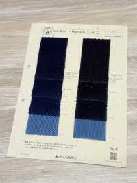 INDIGO1423 Sashiko A Rayas[Fabrica Textil] Fujikinbai Subfoto