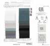 35531 Cordot Organics(R) Voile De 50 Hilos, Acabado Lavado Chambray