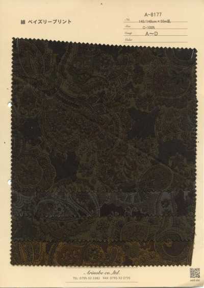 A-8177 Estampado paisley