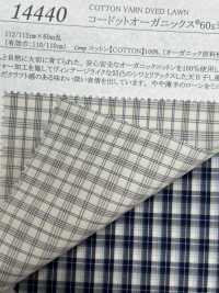 14440 Cordot Organics® Hilo Mini Check Craft Wash De 60 Hilos Con Acabado Lavado[Fabrica Textil] SUNWELL Subfoto