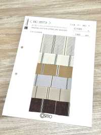 BC3573 Rayas De Algodón Orgánico, Acabado Lavable En Seco.[Fabrica Textil] COSMO TEXTILE Subfoto