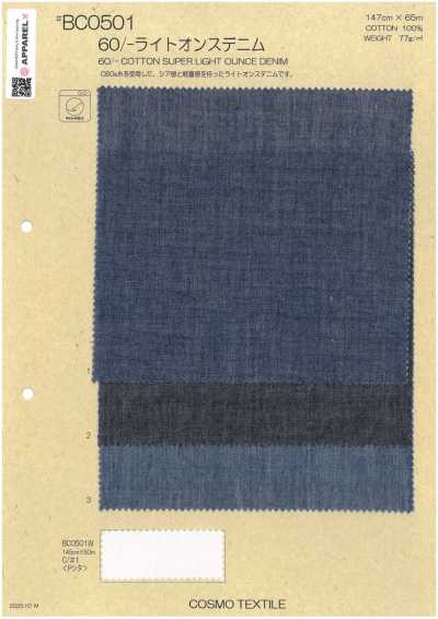 BC0501 Denim ligero 60/-