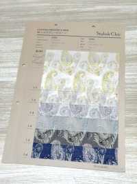 83081 80 Silk Veil Lawn SC Paisley áspero[Fabrica Textil] VANCET Subfoto