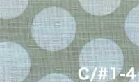 83194 Con aspecto de lino, jaspe bicolor, lunares, rayas y cuadros[Textiles / Telas] VANCET Más fotos