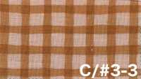 83194 Con aspecto de lino, jaspe bicolor, lunares, rayas y cuadros[Textiles / Telas] VANCET Más fotos