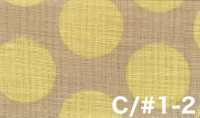 83194 Con aspecto de lino, jaspe bicolor, lunares, rayas y cuadros[Textiles / Telas] VANCET Más fotos