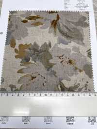 7027-710-4 Asientos CL Con Toque De Acuarela Y Flores Grandes[Fabrica Textil] HOKKOH Subfoto