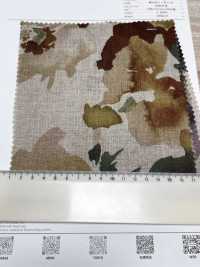 7027-720-1 100 Flores Grandes De Tela Loomstate En Acuarela[Fabrica Textil] HOKKOH Subfoto