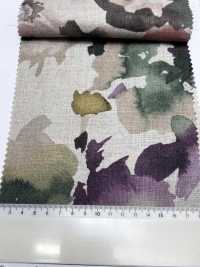 7027-720-1 100 Flores Grandes De Tela Loomstate En Acuarela[Fabrica Textil] HOKKOH Subfoto