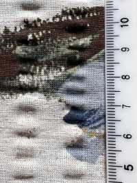 7027-740-1 Lino Loomstate Con Estampado Floral Ondulado[Fabrica Textil] HOKKOH Subfoto