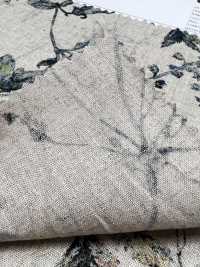 4027-790-2 Telar De Lino Con Estampado Floral De Tacto Sombreado.[Fabrica Textil] HOKKOH Subfoto