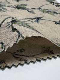 4027-790-2 Telar De Lino Con Estampado Floral De Tacto Sombreado.[Fabrica Textil] HOKKOH Subfoto