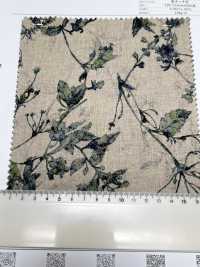 4027-790-2 Telar De Lino Con Estampado Floral De Tacto Sombreado.[Fabrica Textil] HOKKOH Subfoto