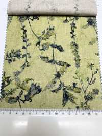 4027-790-2 Telar De Lino Con Estampado Floral De Tacto Sombreado.[Fabrica Textil] HOKKOH Subfoto