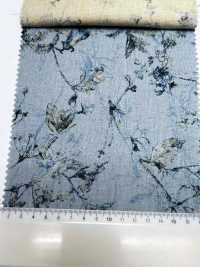 4027-790-2 Telar De Lino Con Estampado Floral De Tacto Sombreado.[Fabrica Textil] HOKKOH Subfoto