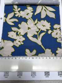 7027-810-1 Satén CR Con Estampado Floral Y Rayas[Fabrica Textil] HOKKOH Subfoto
