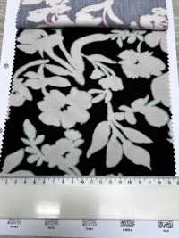 7027-810-1 Satén CR Con Estampado Floral Y Rayas[Fabrica Textil] HOKKOH Subfoto
